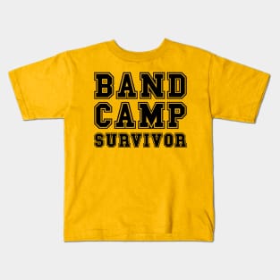 Band Camp Survivor Marching Band Funny Kids T-Shirt